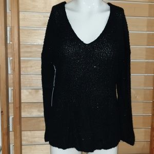 Chelsea28 Women's Sweater Knits Black Size S New